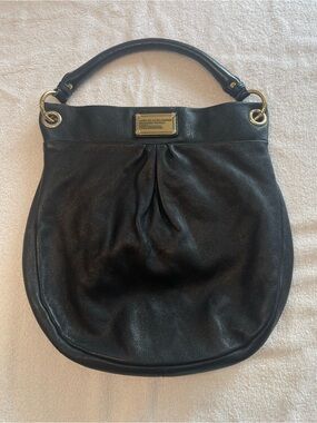 Marc by Marc Jacobs Classic Q-style Leather Hobo Bag
